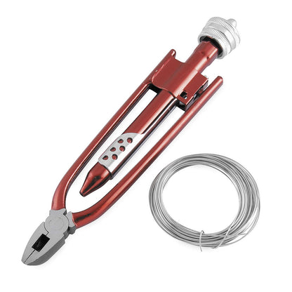 BikeMaster Safety Wire Pliers - Red - 6 1/2" [MPN: 340488R]_34207