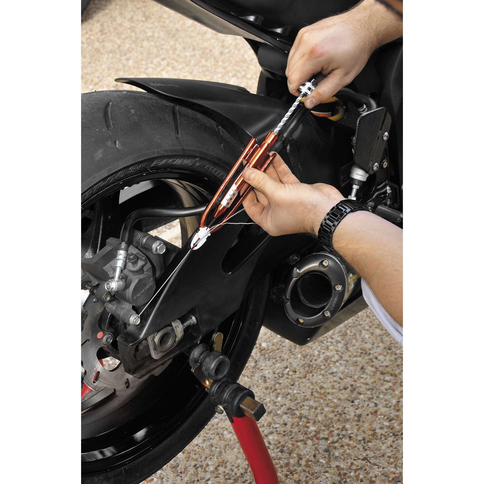 BikeMaster Safety Wire Pliers - Red - 6 1/2" [MPN: 340488R]_34209