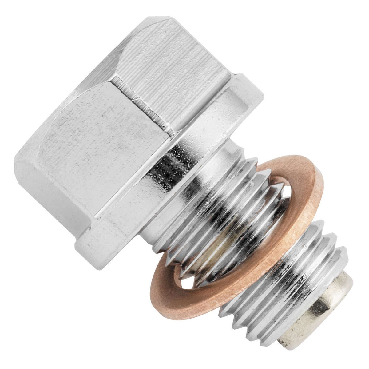 BikeMaster Steel Magnetic Oil Drain Plug - 12mm x 1.5 [MPN: FHM050-S12-1.5]_34241