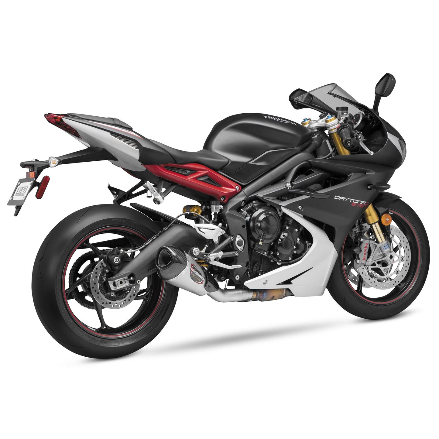 Yoshimura Alpha-T Street Slip-On Exhaust SS-SS-CF Works 19675BP520_34325