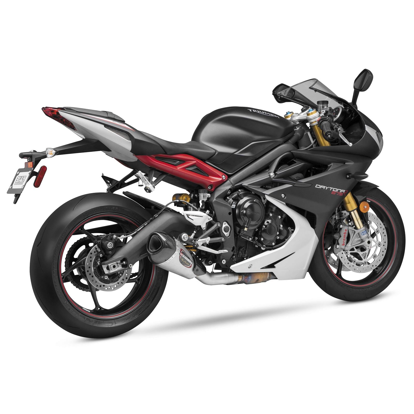 Yoshimura Alpha-T Street Slip-On Exhaust SS-SS-CF Works 19675BP520_34325
