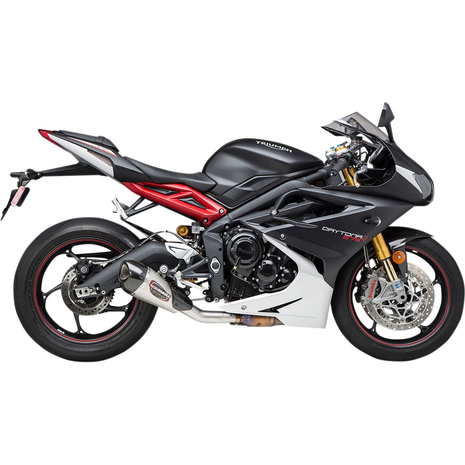 Yoshimura Alpha-T Street Slip-On Exhaust SS-SS-CF Works 19675BP520_500779