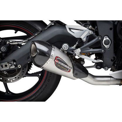 Yoshimura Alpha-T Street Slip-On Exhaust SS-SS-CF Works 19675BP520_500780