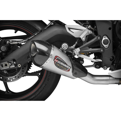 Yoshimura Alpha-T Street Slip-On Exhaust SS-SS-CF Works 19675BP520_34327