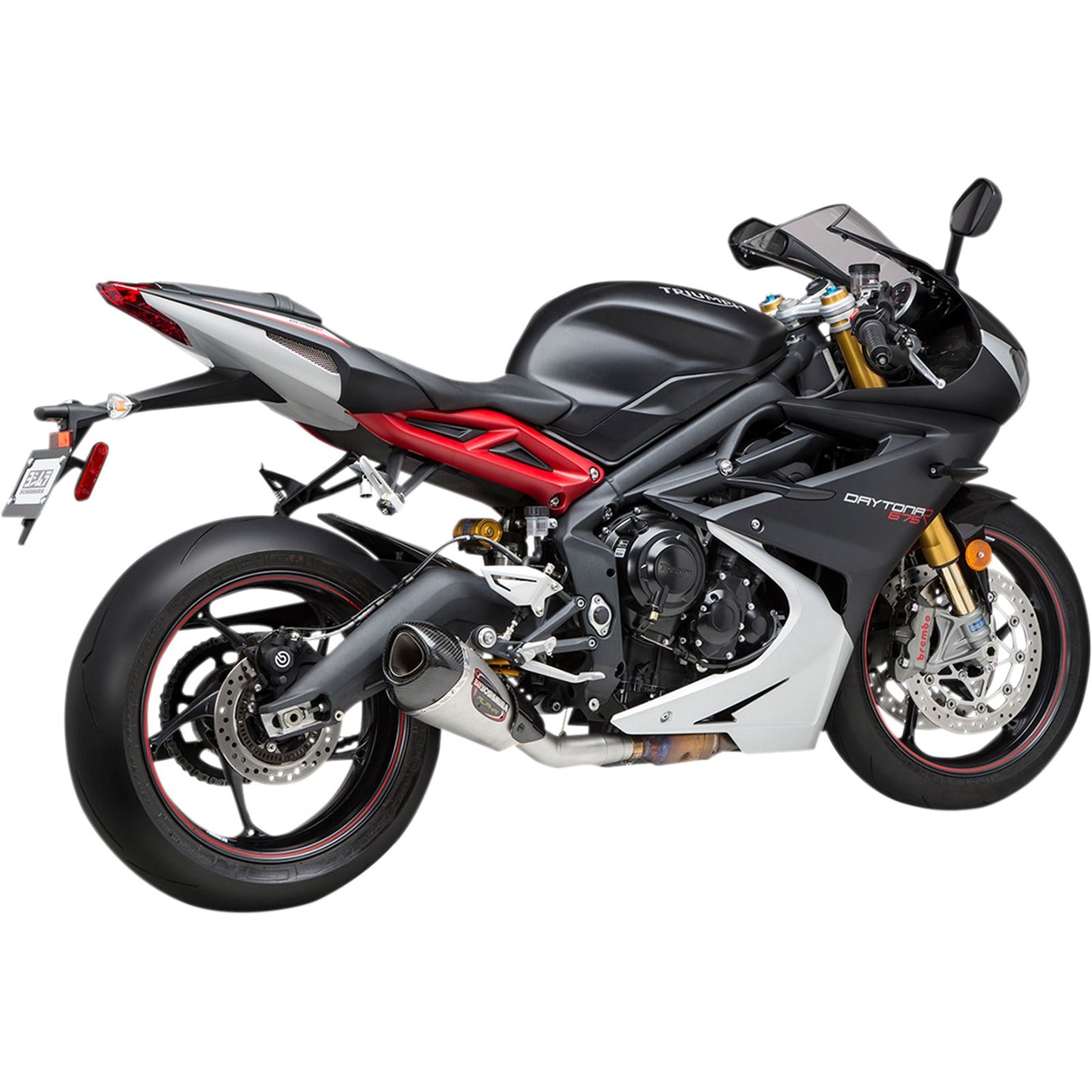 Yoshimura Alpha-T Street Slip-On Exhaust SS-SS-CF Works 19675BP520_500781