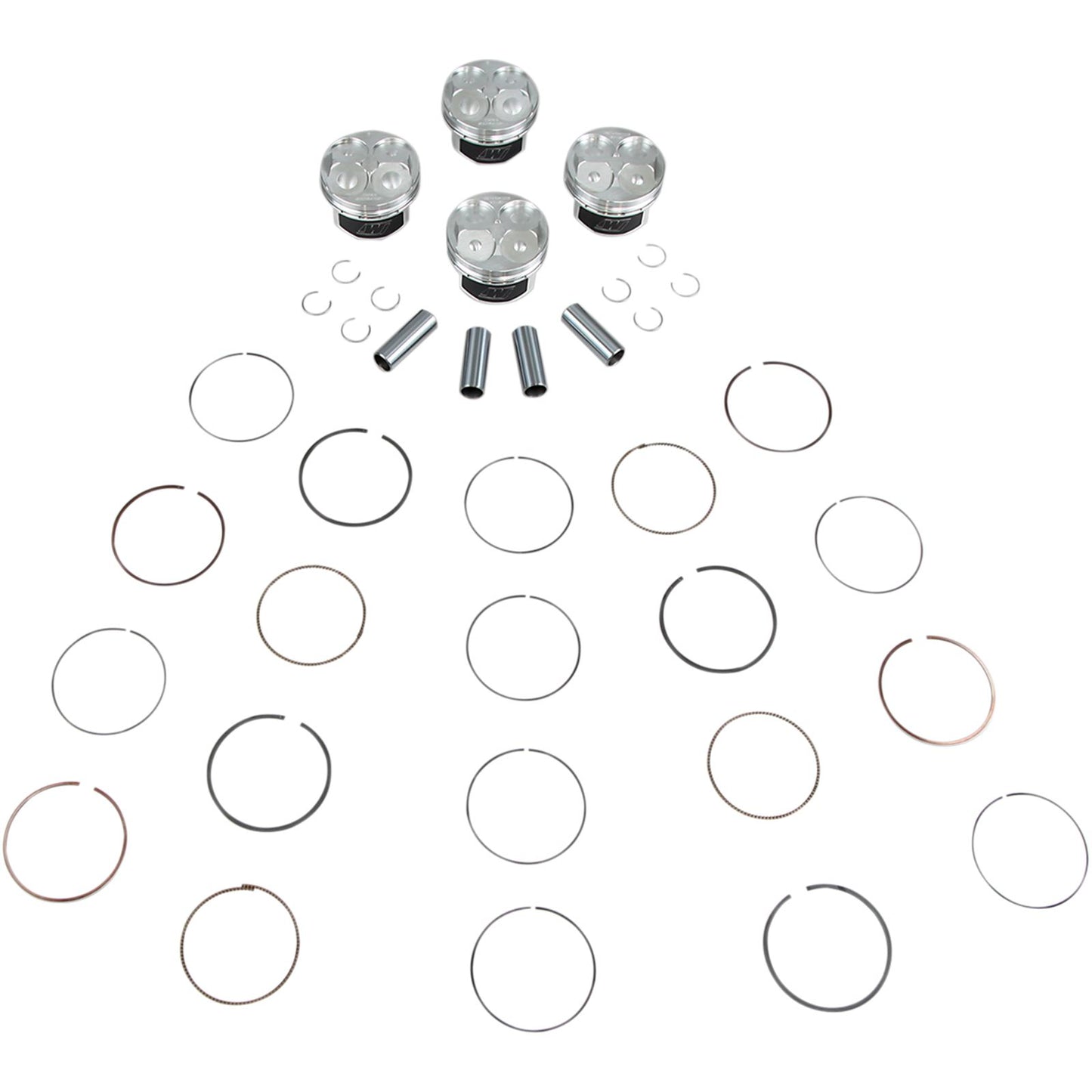 Wiseco - Powersports Piston Kit for Yamaha R6 Standard CK159_493954