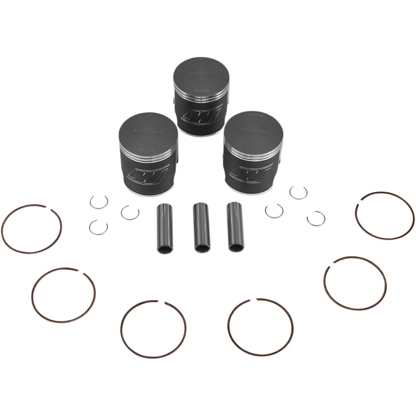 Wiseco - Powersports Piston Kit for Kawasaki - +.5mm K101_494135