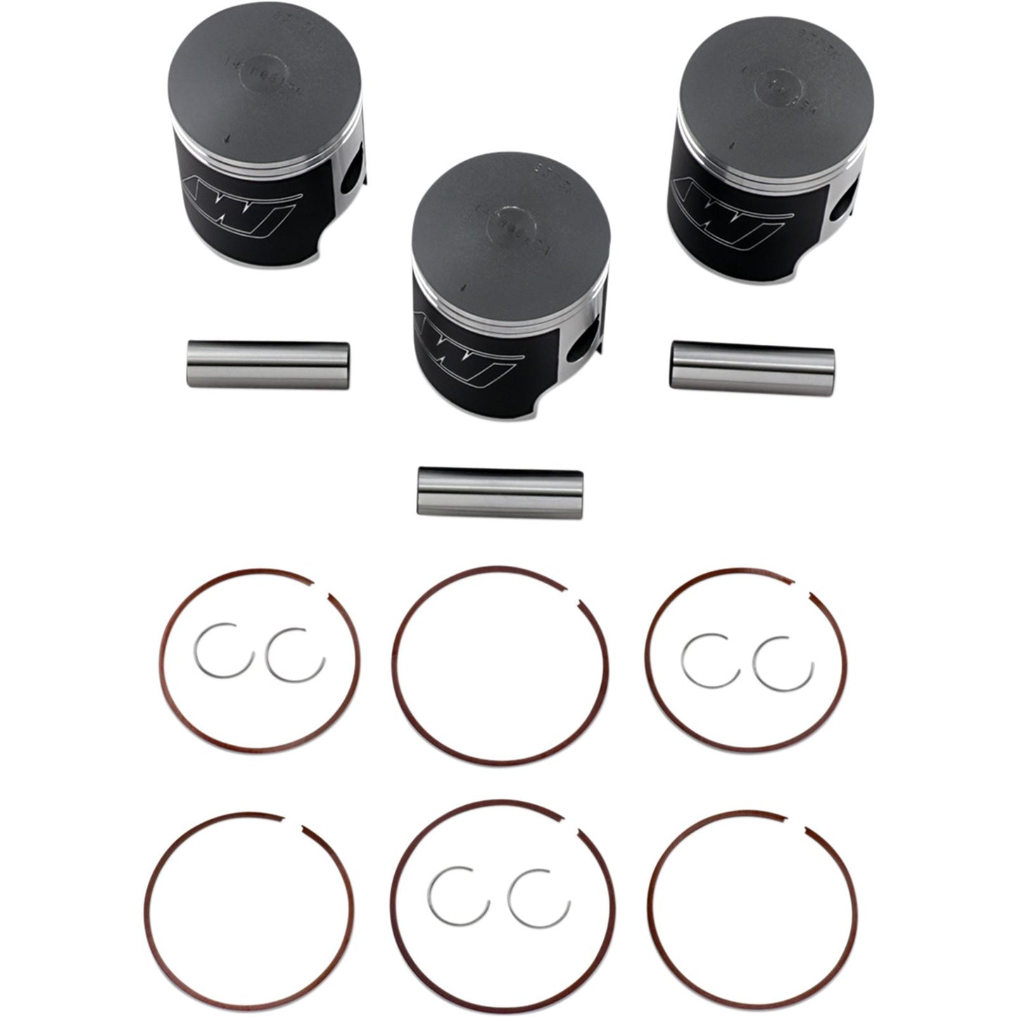 Wiseco - Powersports Piston Kit for Kawasaki 1.5mm K103_494438