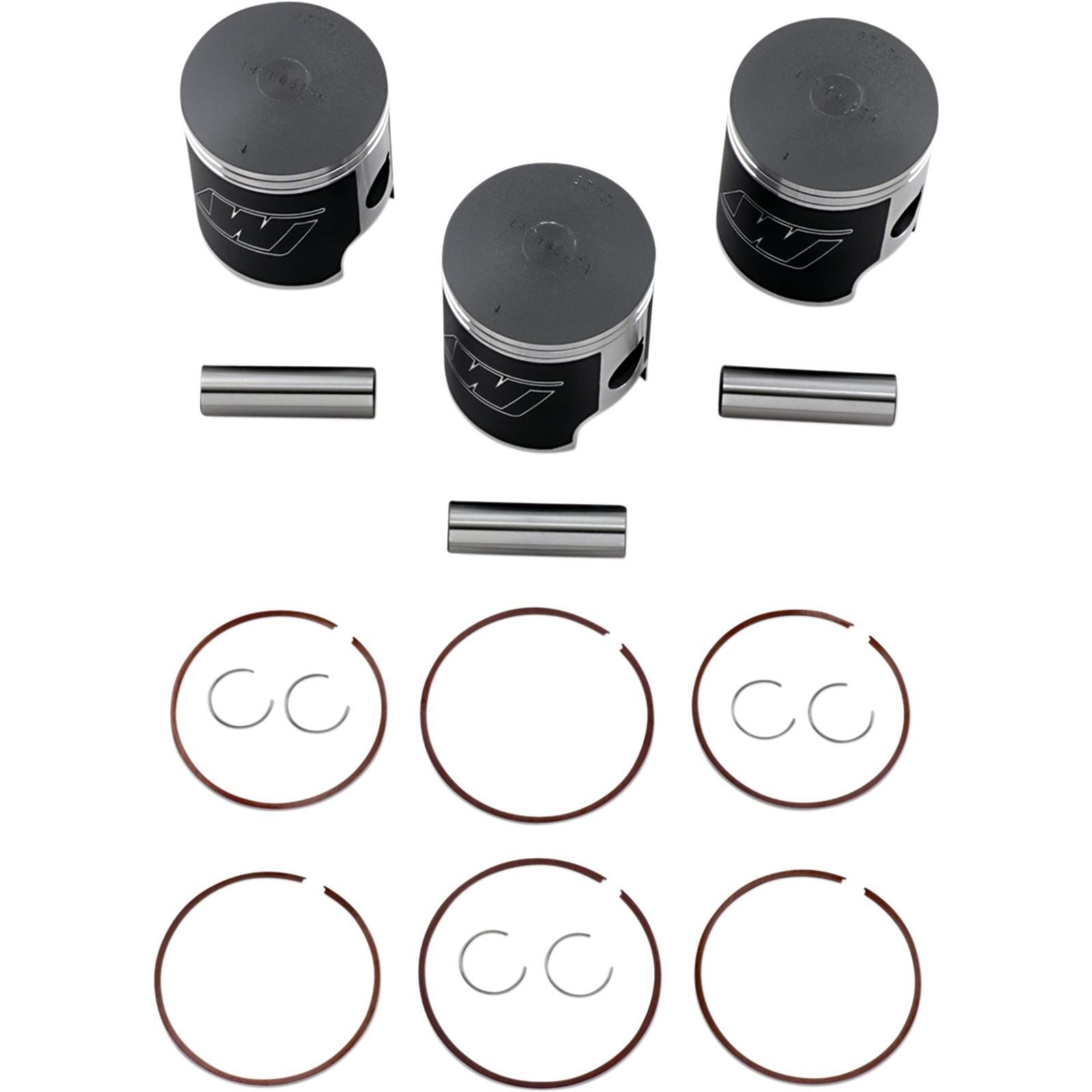 Wiseco - Powersports Piston Kit for Kawasaki 1.5mm K103_494438