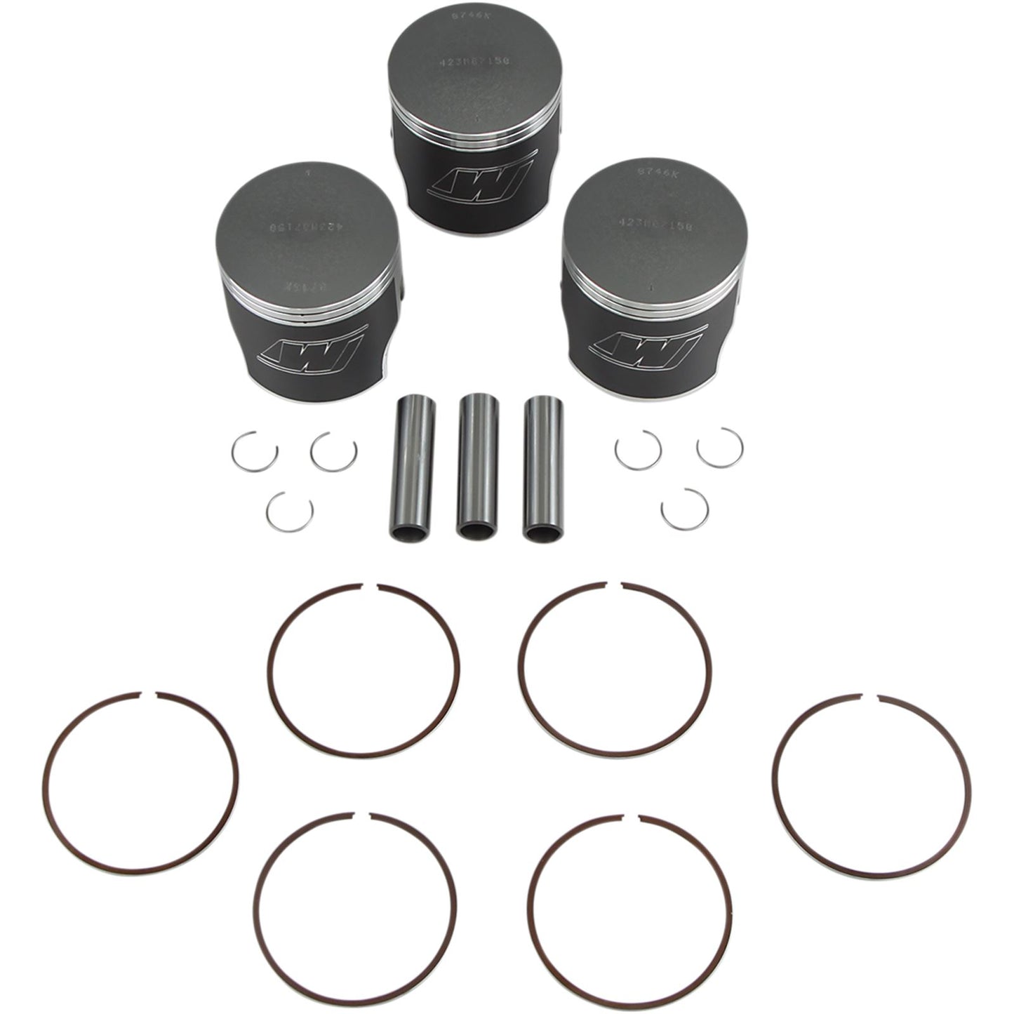 Wiseco - Powersports Piston Kit for Kawasaki .5mm K106_494134