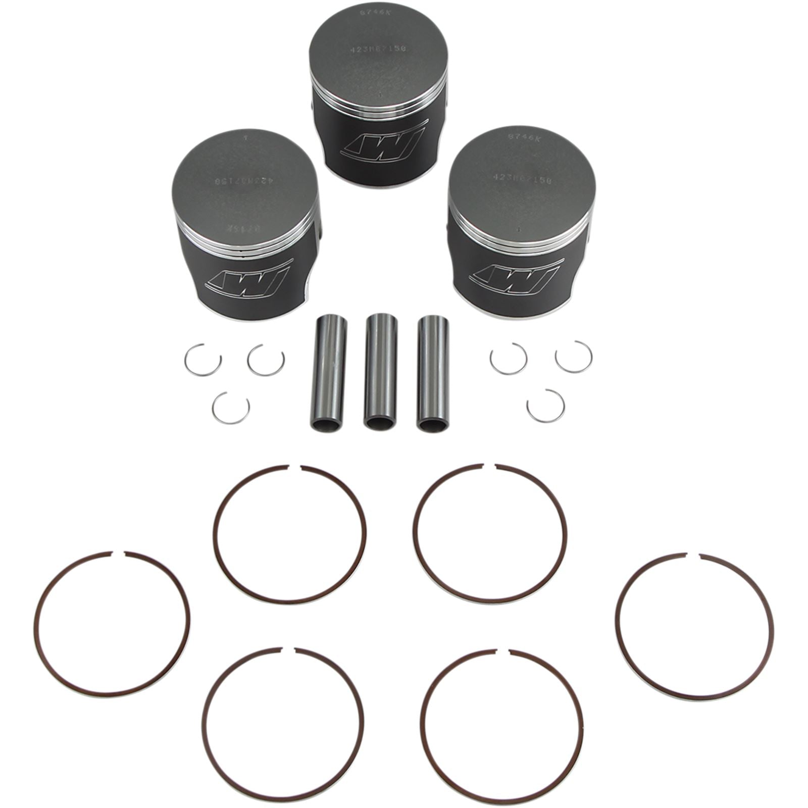 Wiseco - Powersports Piston Kit for Kawasaki .5mm K106_494134