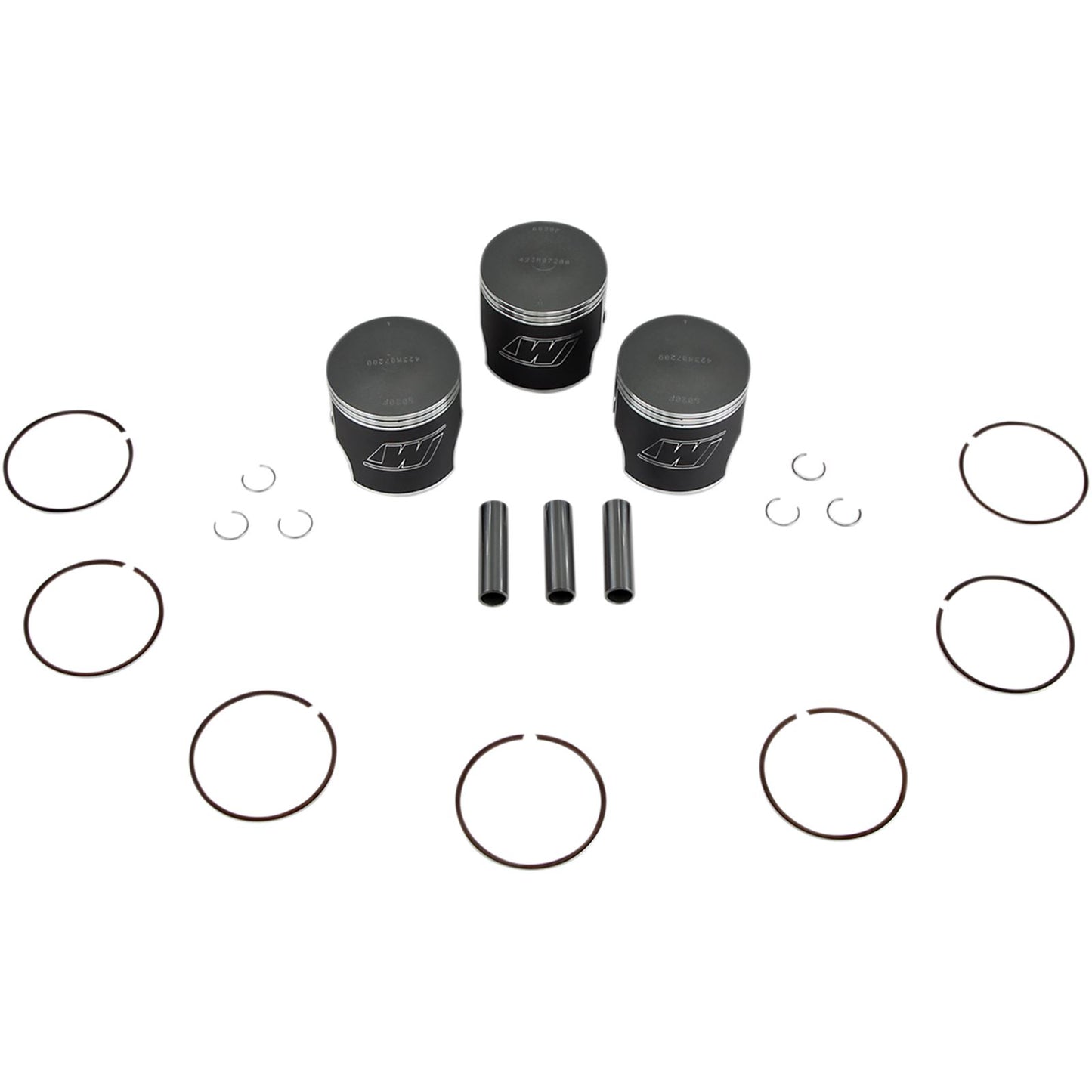 Wiseco - Powersports Piston Kit for Kawasaki - 1mm K107_494138