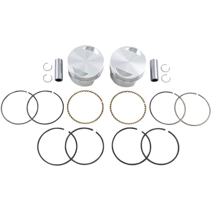 Wiseco - Powersports V-Twin Piston Kit 1200 EVO Sporster 9:1 Compression K1661_493942