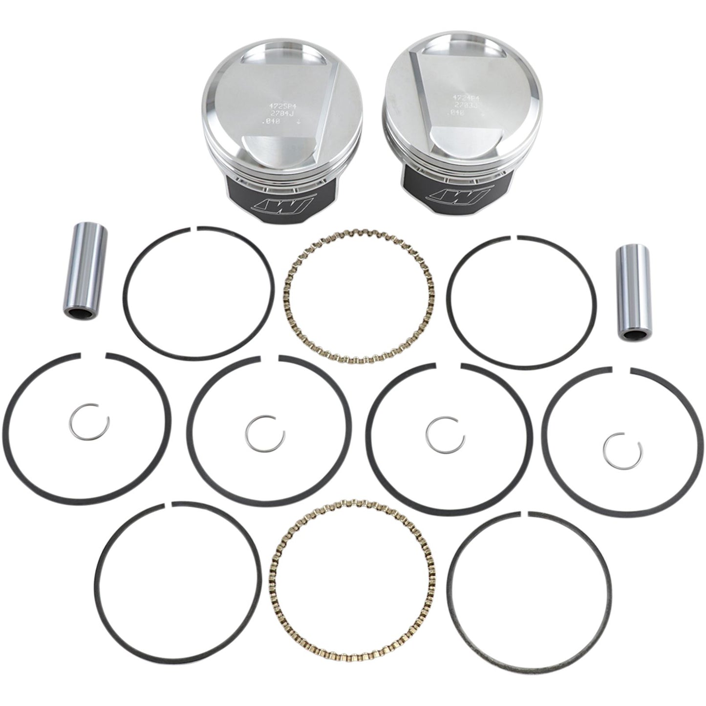 Wiseco - Powersports V-Twin Piston Kit 1340 EVO Big Twin 10:1 Compression K1669_497040