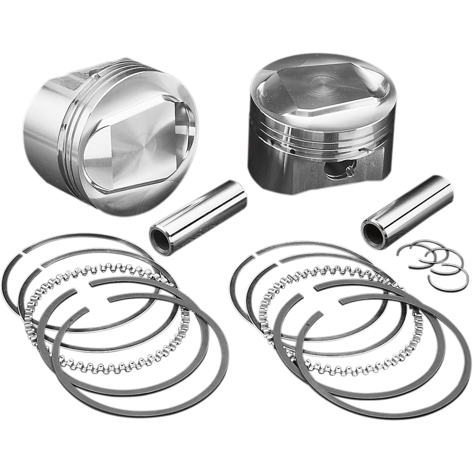 Wiseco - Powersports V-Twin Piston Kit 1200 EVO Sporster 10.5:1 Compression K1688_493945