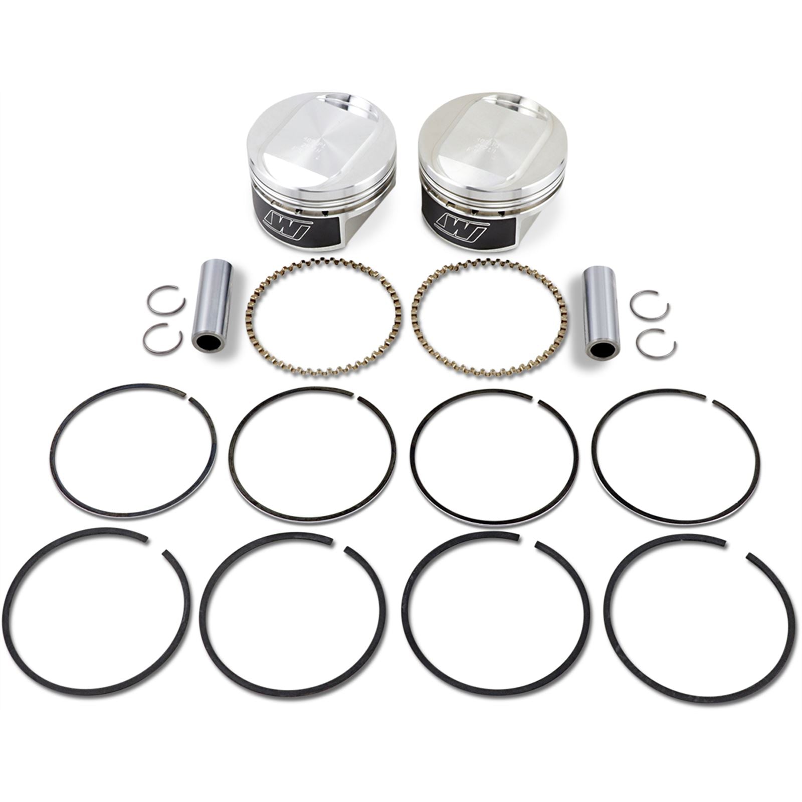 Wiseco - Powersports V-Twin Piston Kit 1200 Sporster 10.5:1 Compression K1747_494253