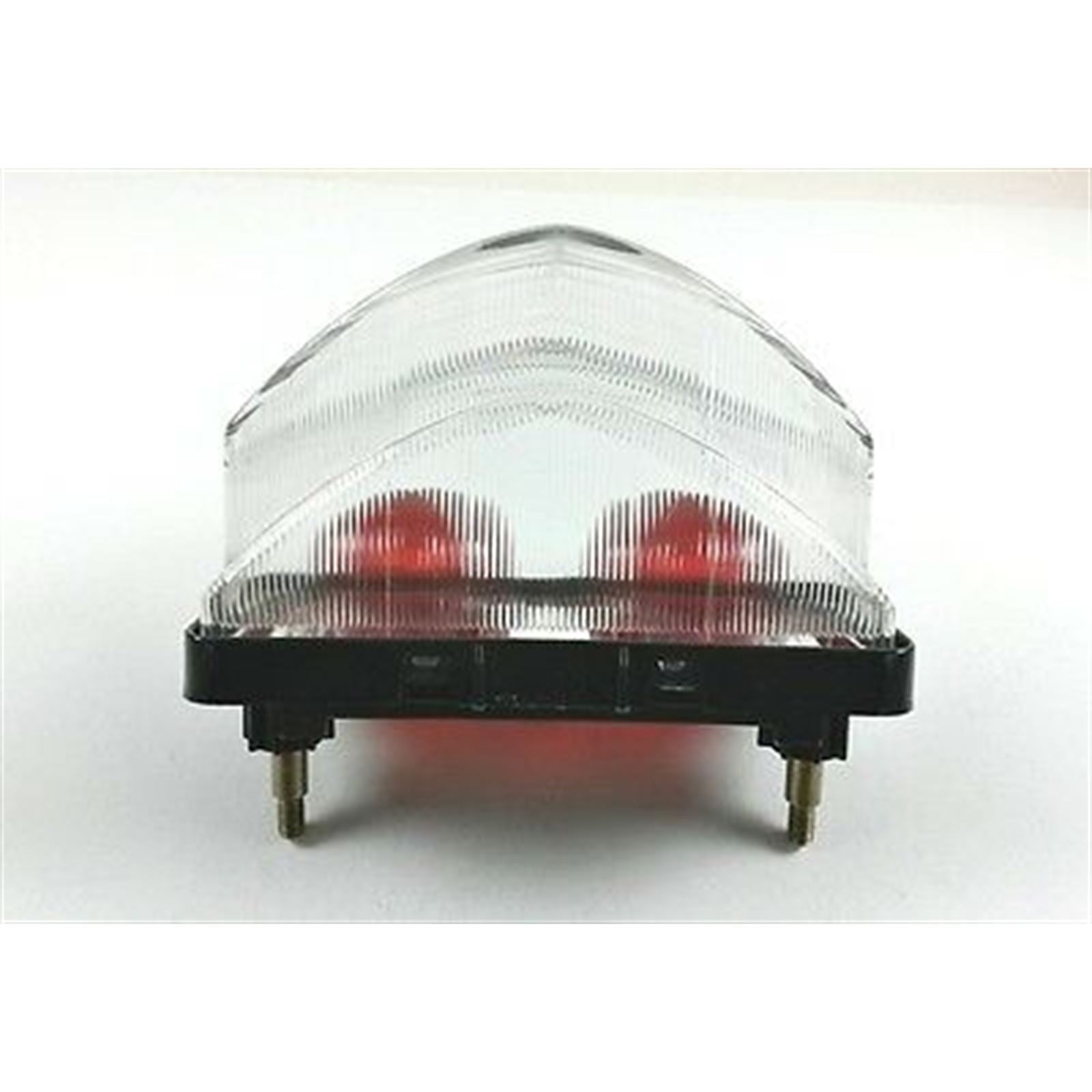 Emgo Tail Light Assembly Clear Lens CBR600 F41 01-02 62-84741_659413