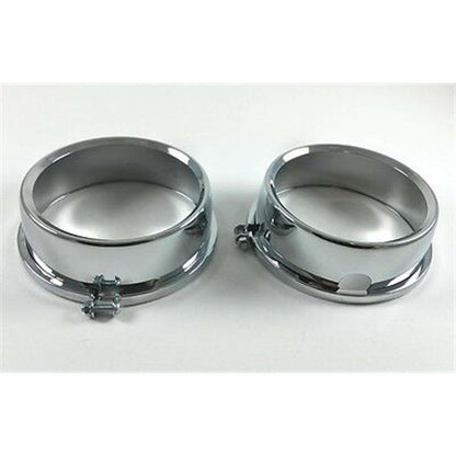 2FastMoto Chrome Plated Speedometer/Tachometer Cover for Honda CB650  15-1601_653559