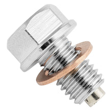 BikeMaster Steel Magnetic Oil Drain Plugs - 10mm x 1.5 FHM050-S10-1.5_34667