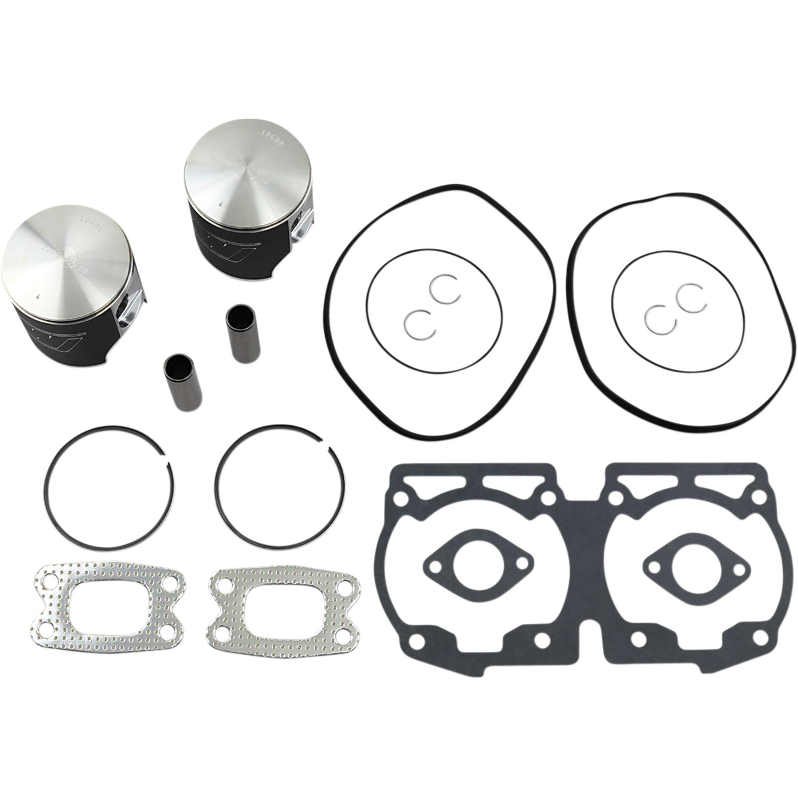 Wiseco - Powersports Overbore Piston Kit Snow Mobile SK1220_494477