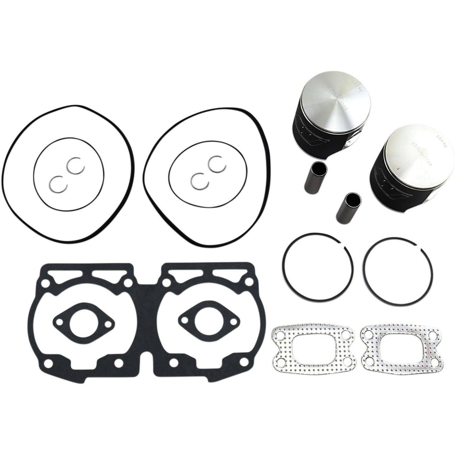Wiseco - Powersports Overbore Piston Kit Snow Mobile SK1221_494478