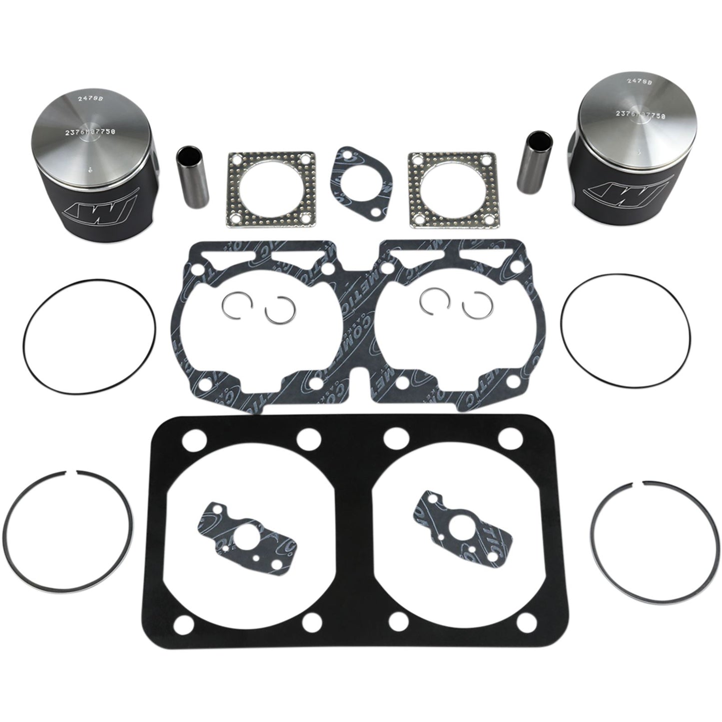 Wiseco - Powersports Overbore Piston Kit Snow Mobile SK1234_494487