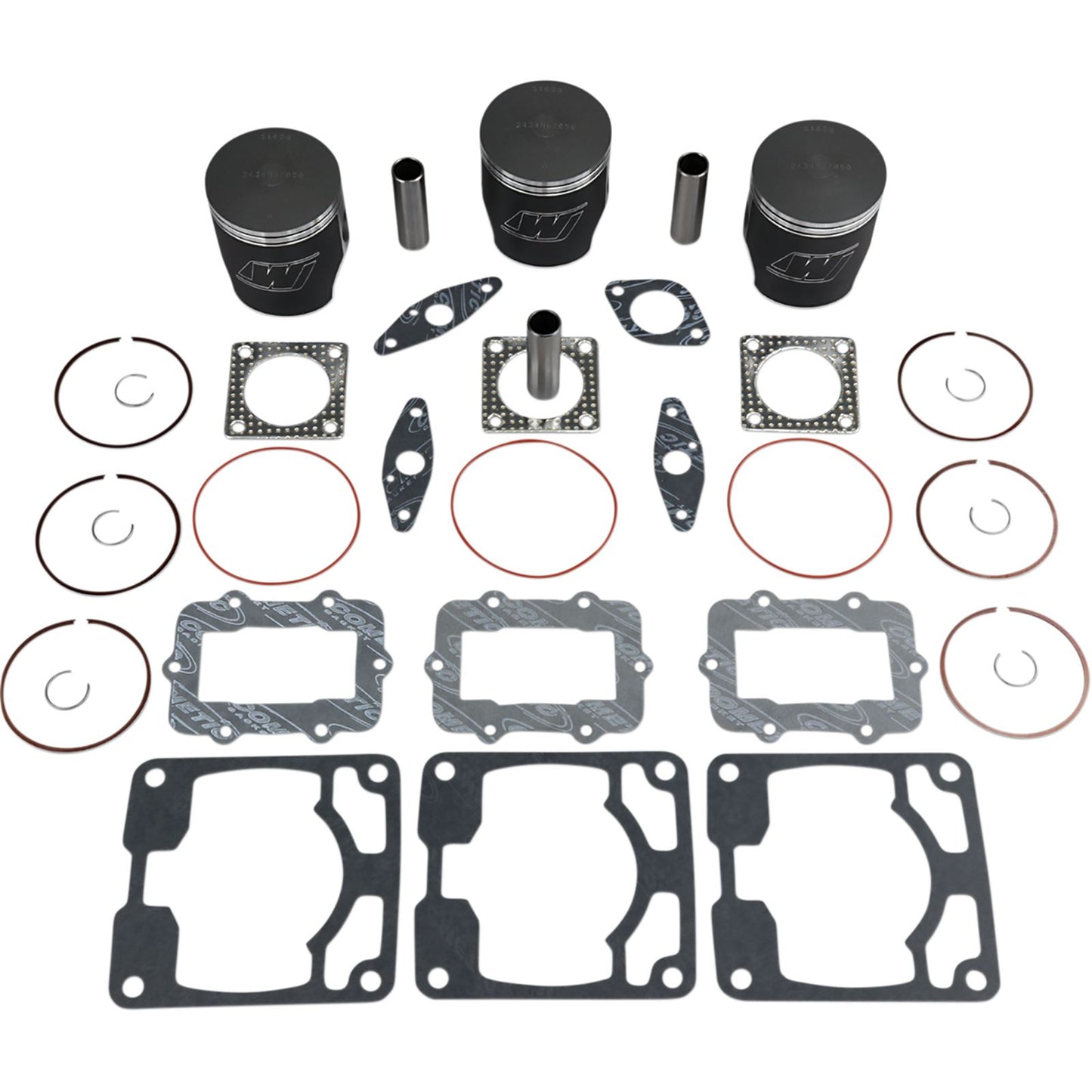 Wiseco - Powersports Overbore Piston Kit Snow Mobile SK1241_494490