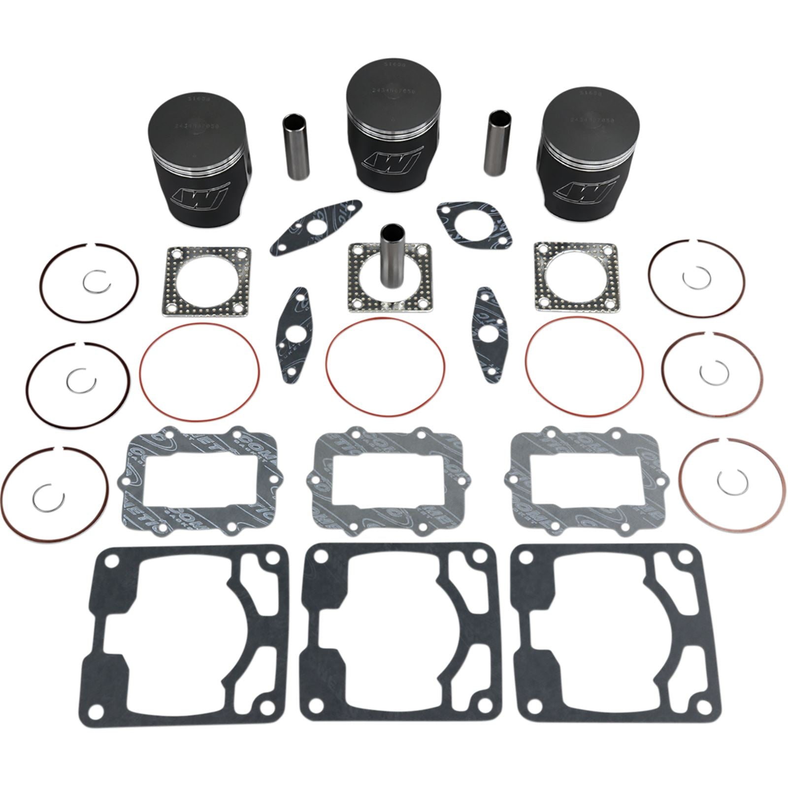 Wiseco - Powersports Overbore Piston Kit Snow Mobile SK1241_494490