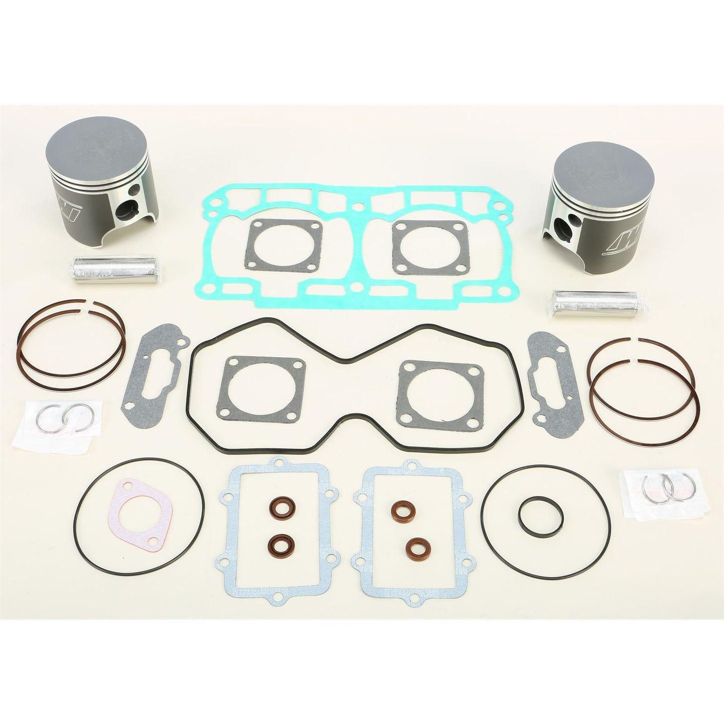 Wiseco - Powersports Standard Bore Snow Mobile Piston Kit Dual Ring SK1399_34832
