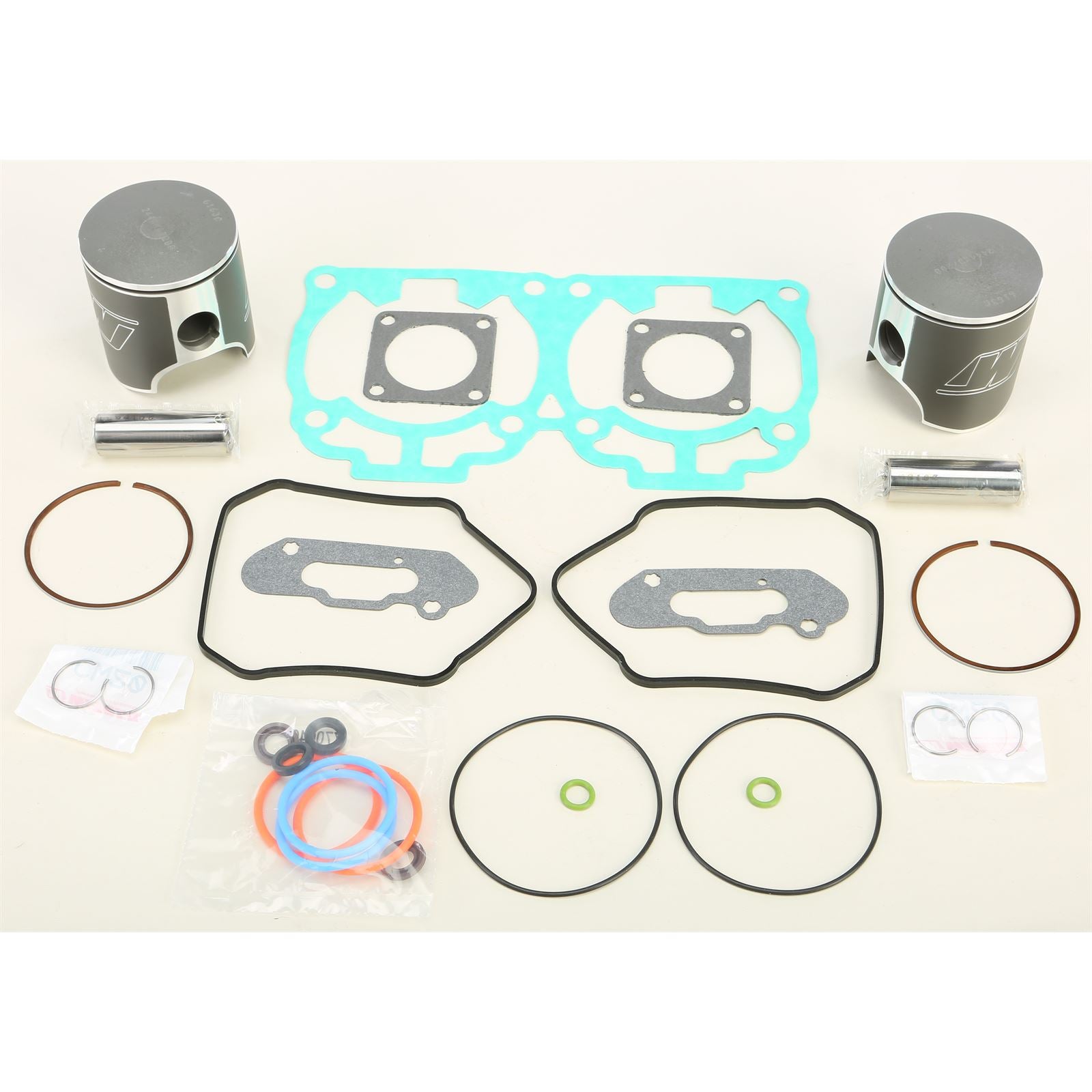 Wiseco - Powersports Standard Bore Snow Mobile Piston Kit Single Ring SK1411_34837