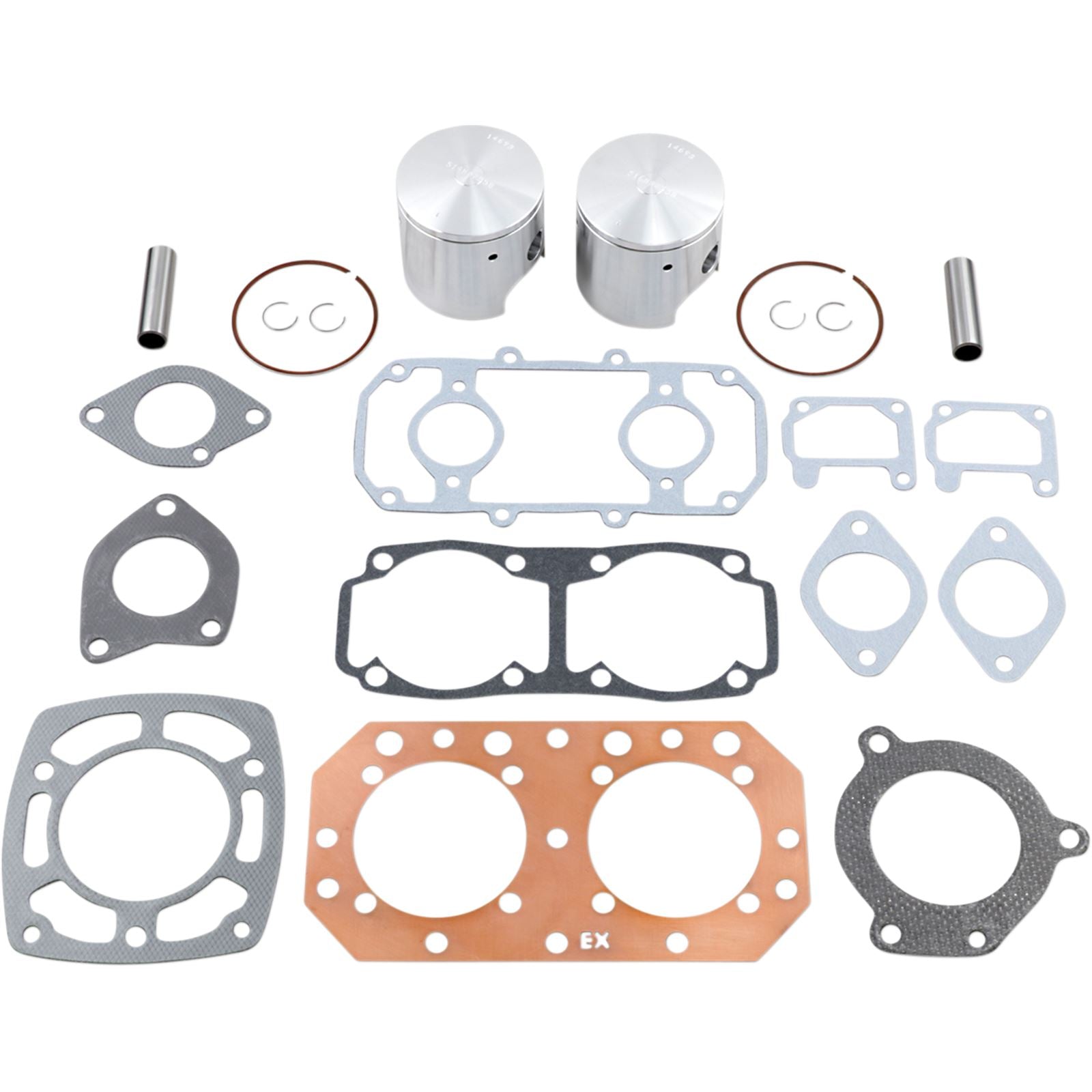 Wiseco - Powersports Complete Piston Kit [MPN: WK1012]_497163