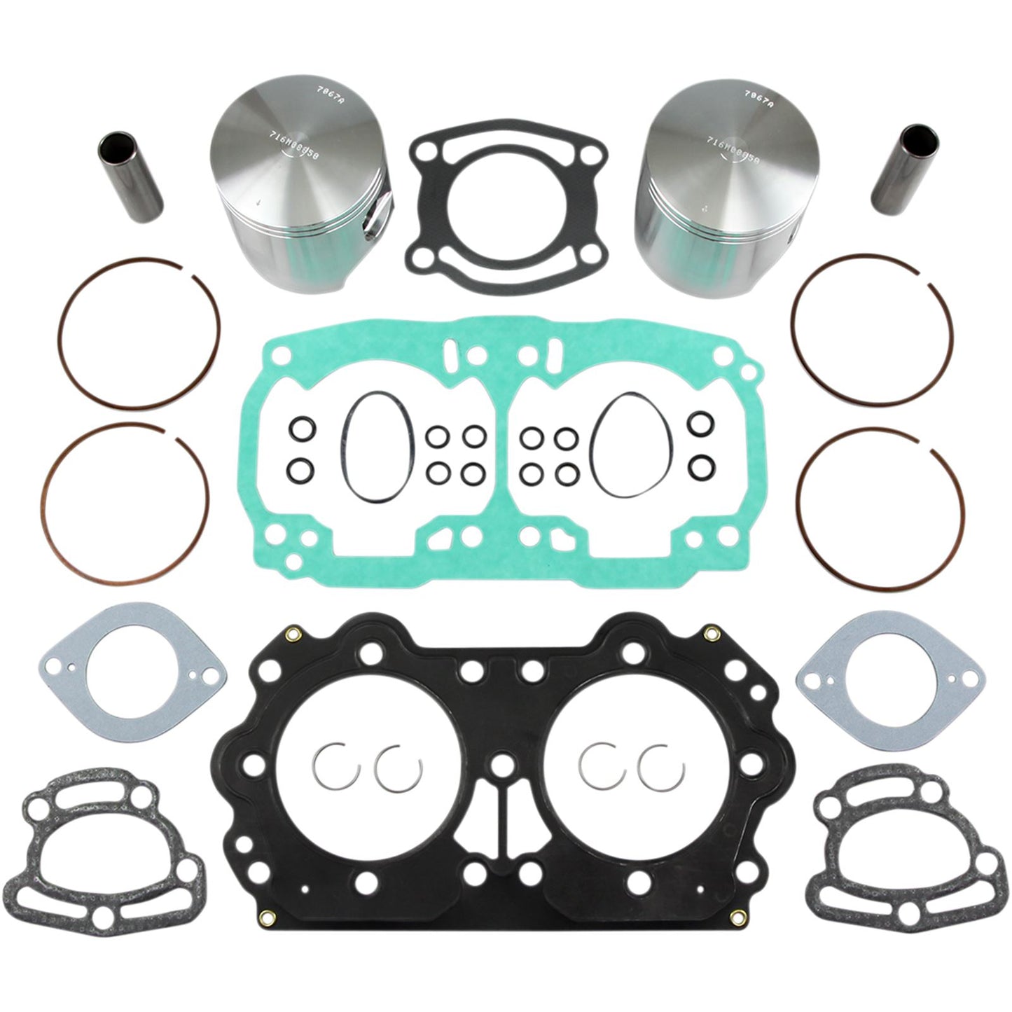 Wiseco - Powersports Complete Piston Kit WK1212_494450