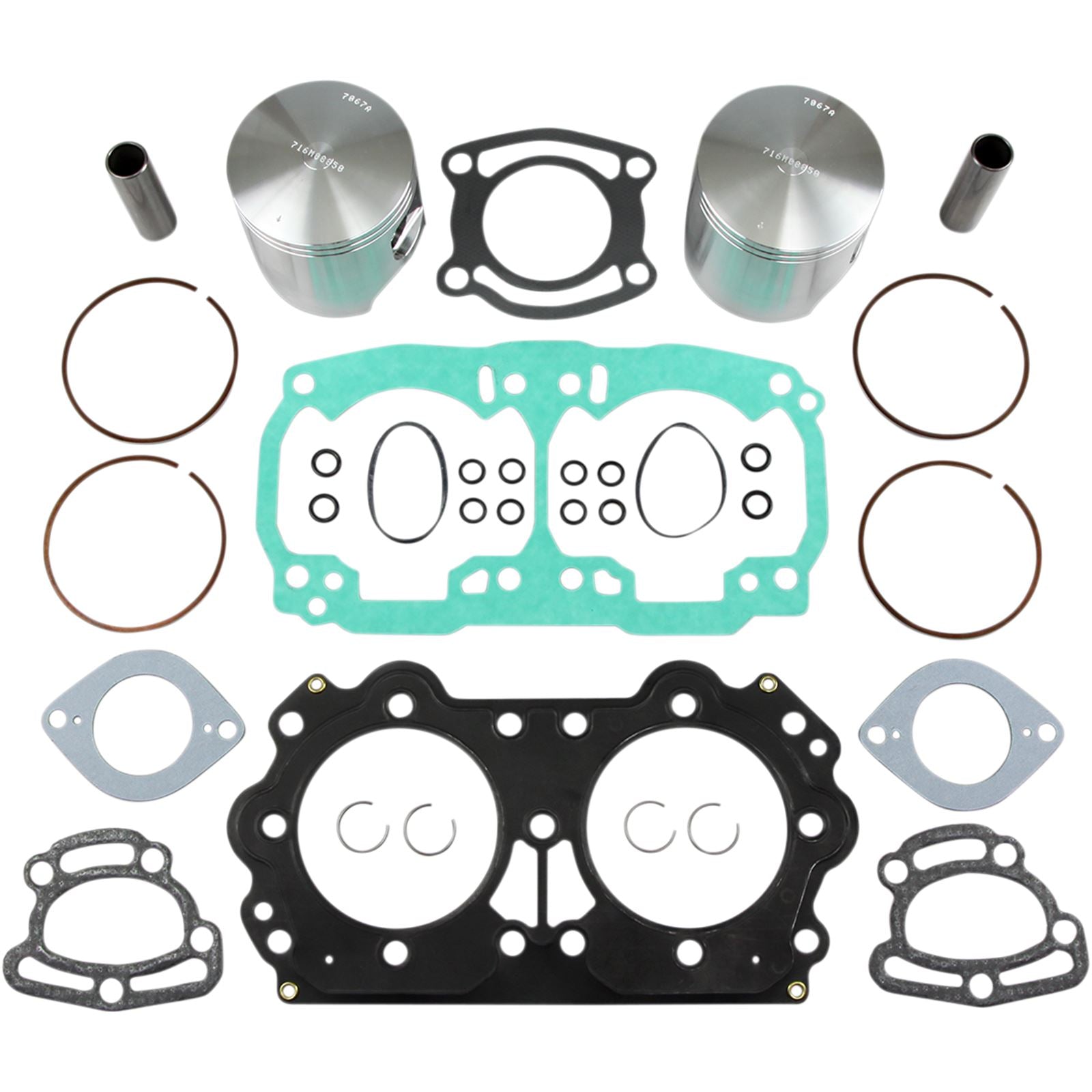 Wiseco - Powersports Complete Piston Kit WK1212_494450