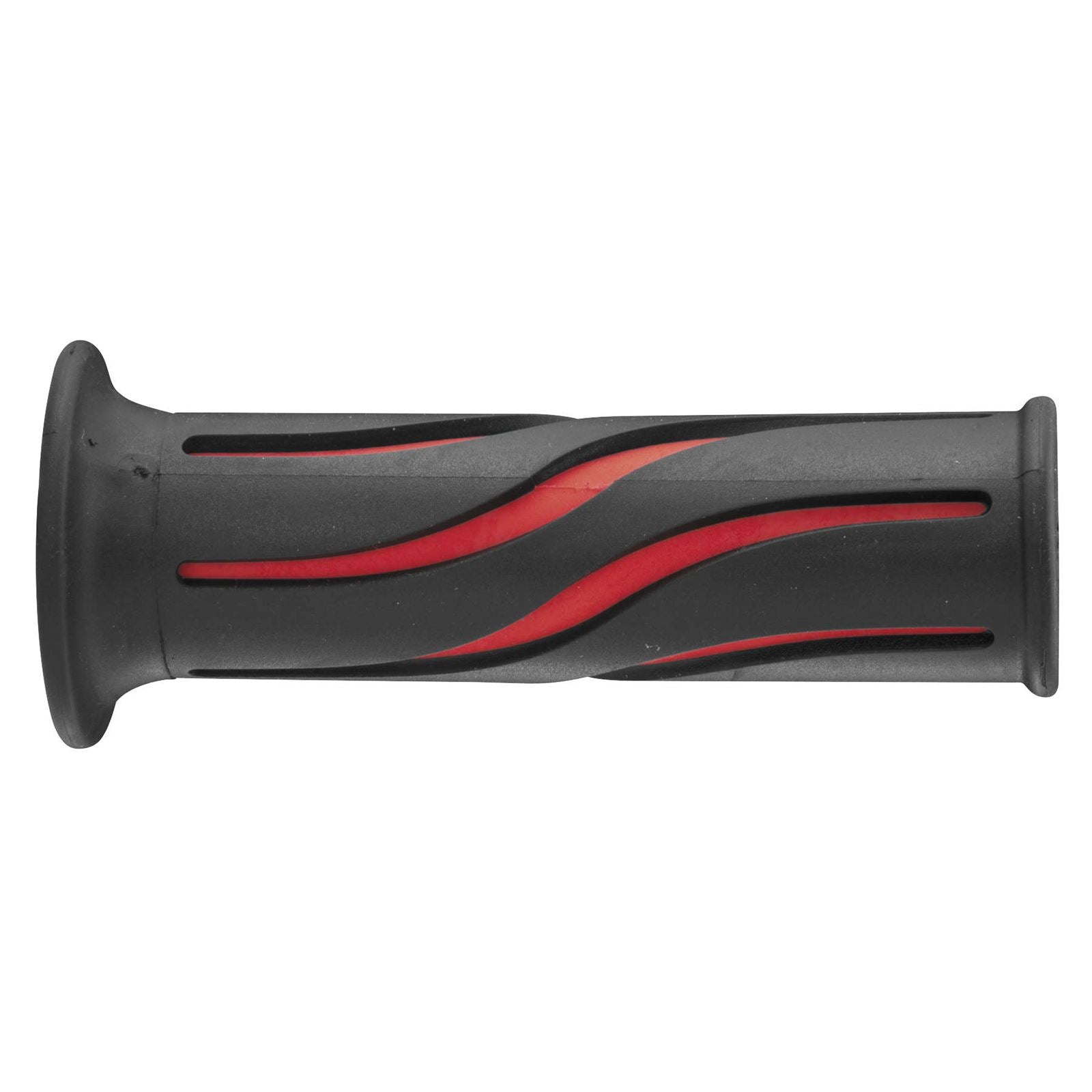 BikeMaster Wave Grips - Red/Black - 7/8" AM033R30_35014