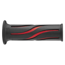 BikeMaster Wave Grips - Red/Black - 7/8" AM033R30_35014