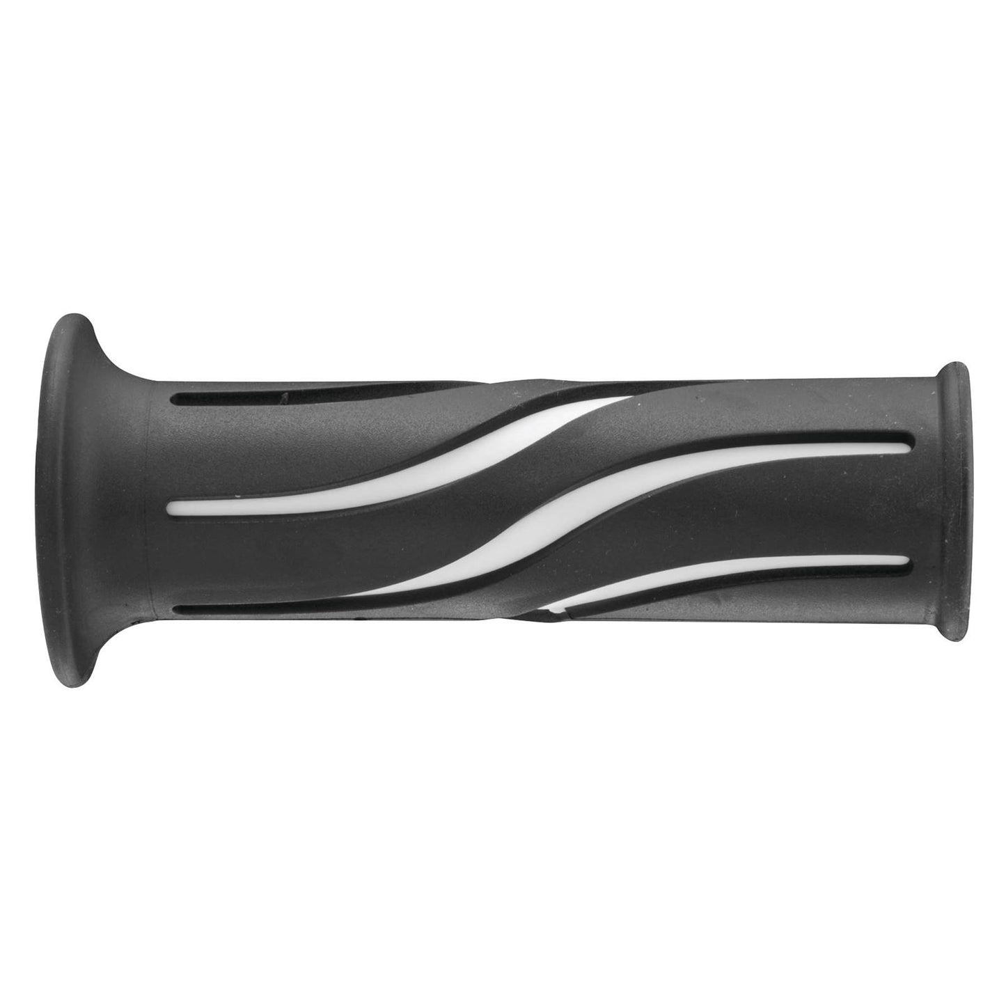 BikeMaster Wave Grips - White/Black - 7/8" AM033W30_35026