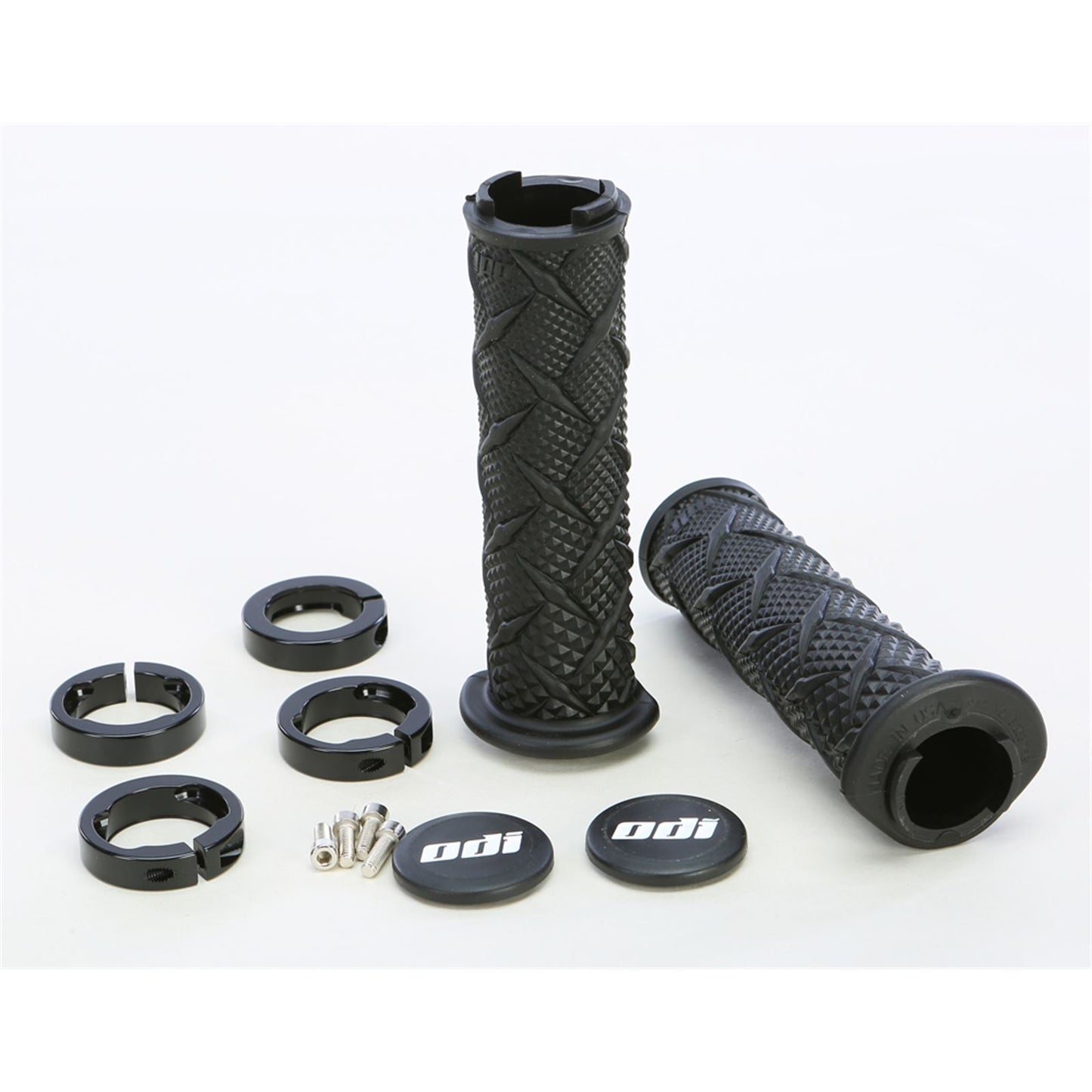 ODI ATV Xtreme Lock-On Grips -  Black/Black [MPN: J30XTB-B]_35687