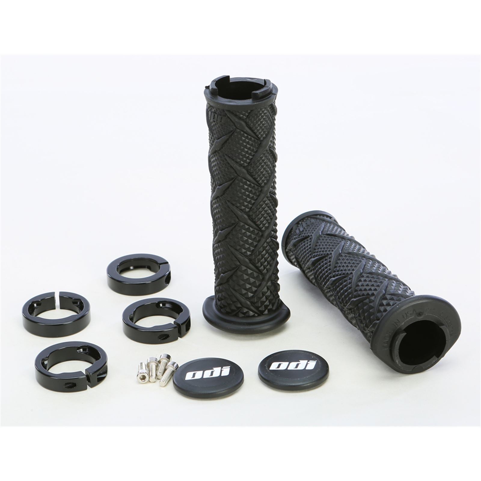 ODI ATV Xtreme Lock-On Grips -  Black/Black [MPN: J30XTB-B]_35687