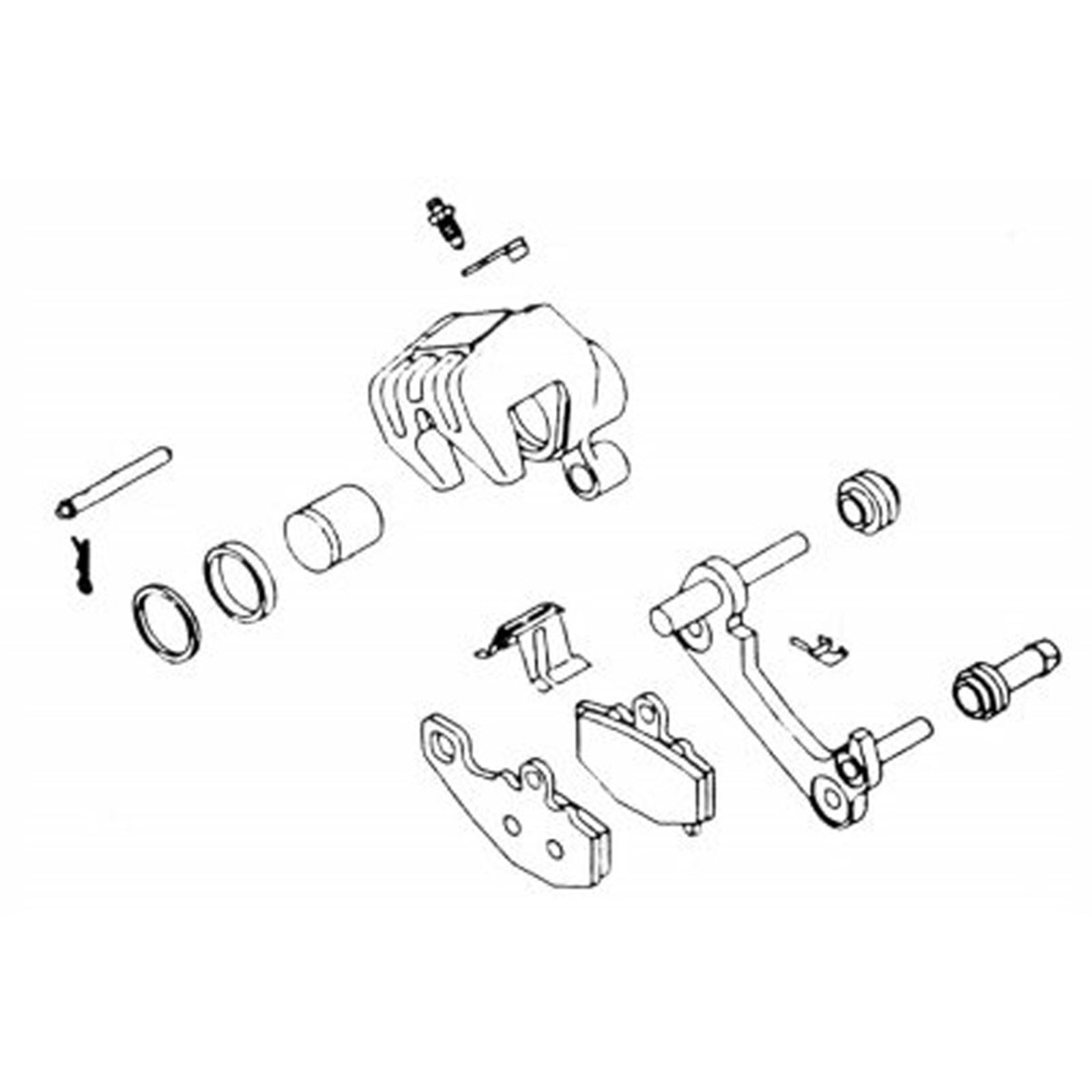 K&L Brake Caliper Rebuild Kit 32-7597_556859