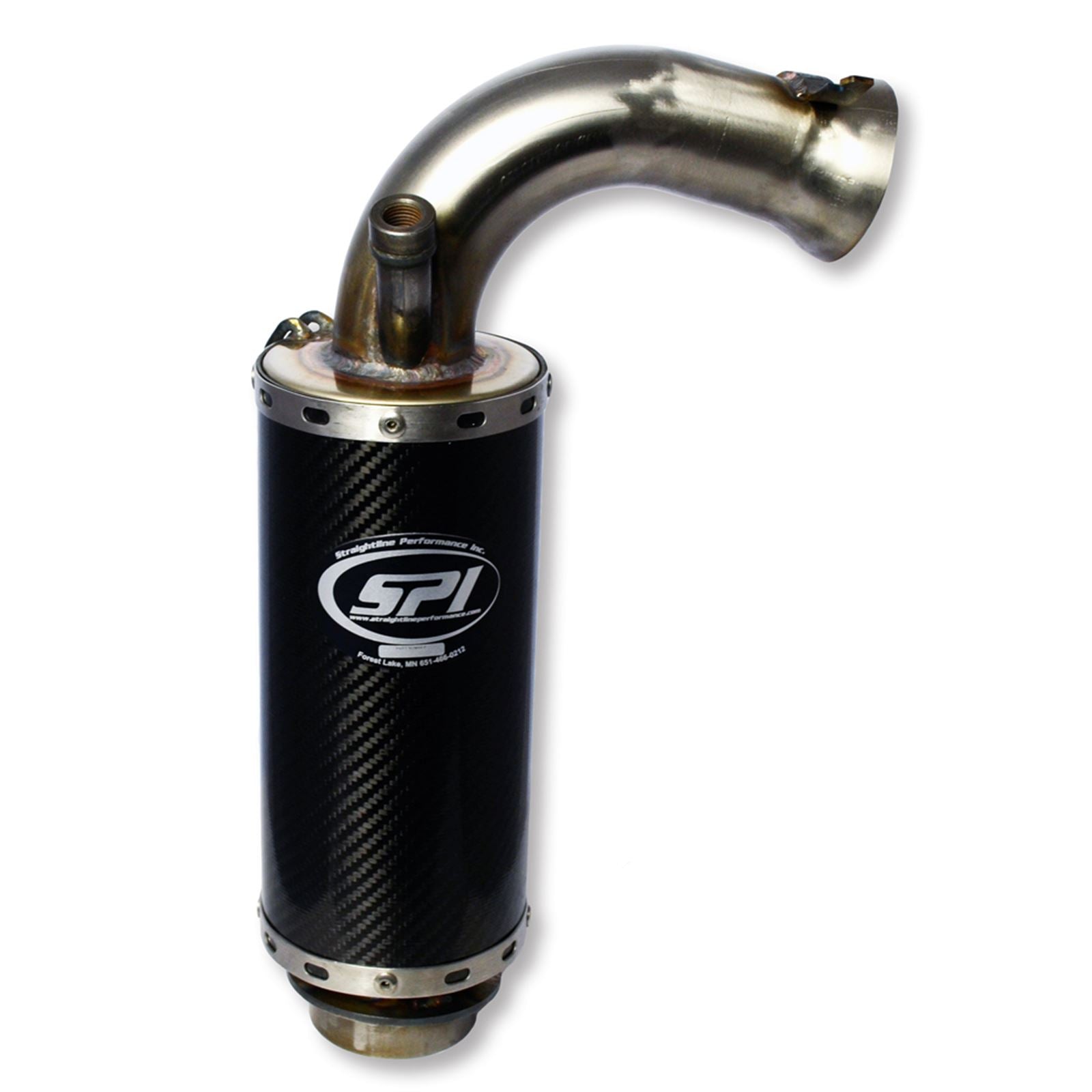 Straightline Performance Lightweight Silencer Carbon Fiber [MPN: 134-169]_35892
