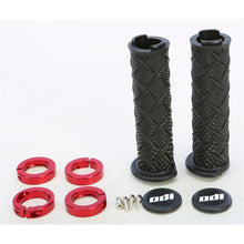 ODI ATV Xtreme Lock-On Grips -  Black/Red [MPN: J30XTB-R]_35954