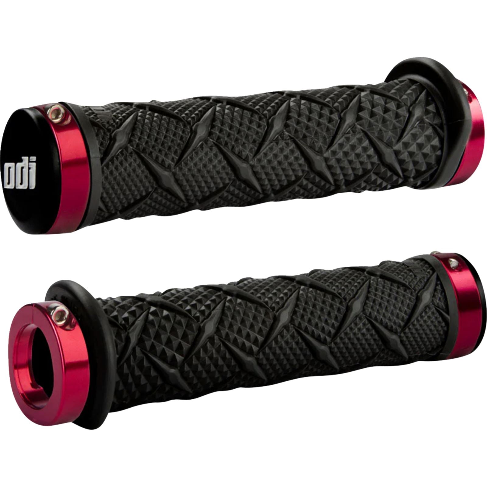 ODI ATV Xtreme Lock-On Grips -  Black/Red [MPN: J30XTB-R]_1662465
