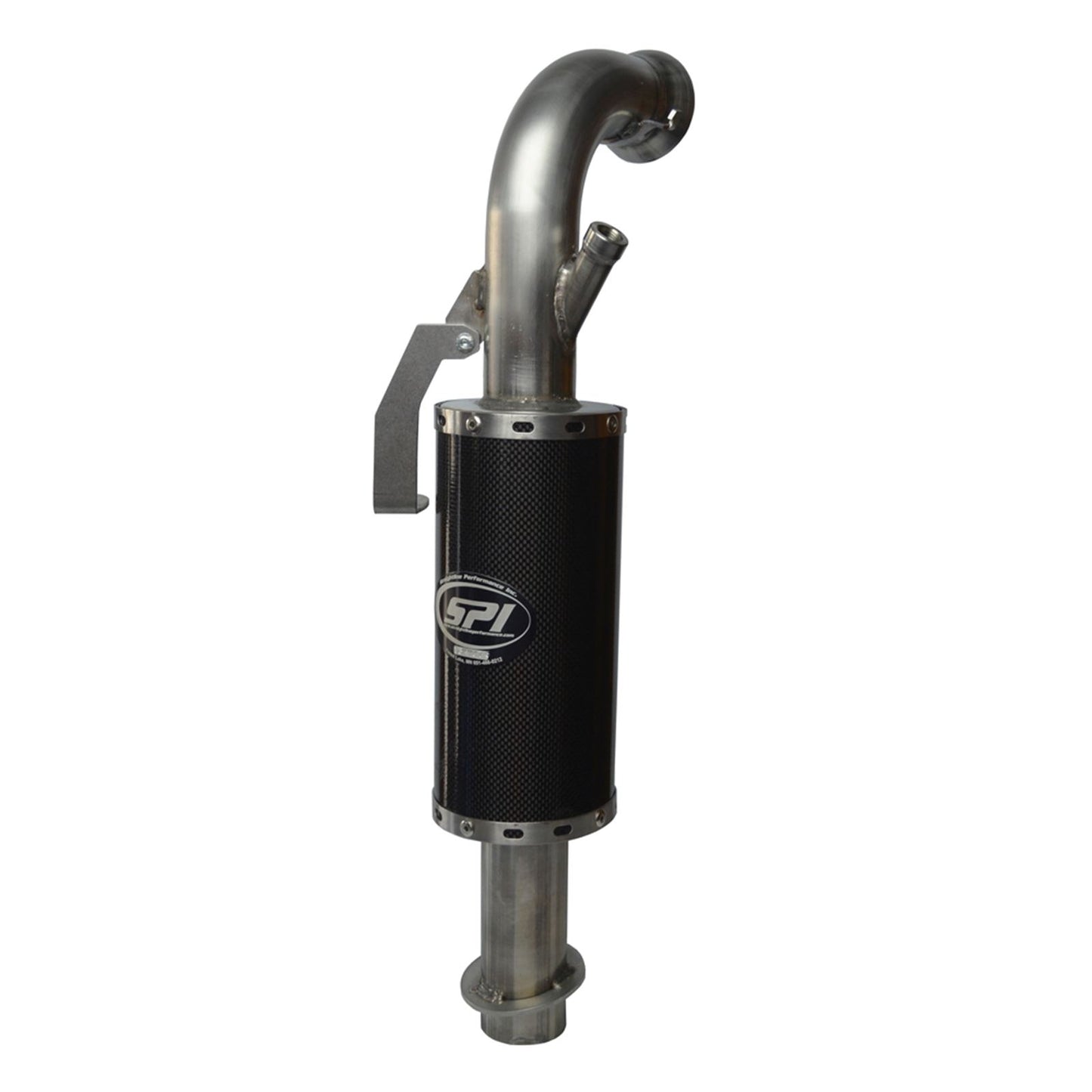 Straightline Performance Lightweight Silencer 850 Carbon Fiber Stainless [MPN: 134-176]_36062