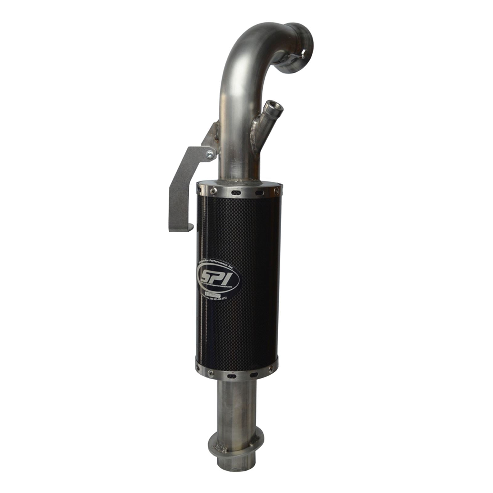 Straightline Performance Lightweight Silencer 850 Carbon Fiber Stainless [MPN: 134-176]_36062