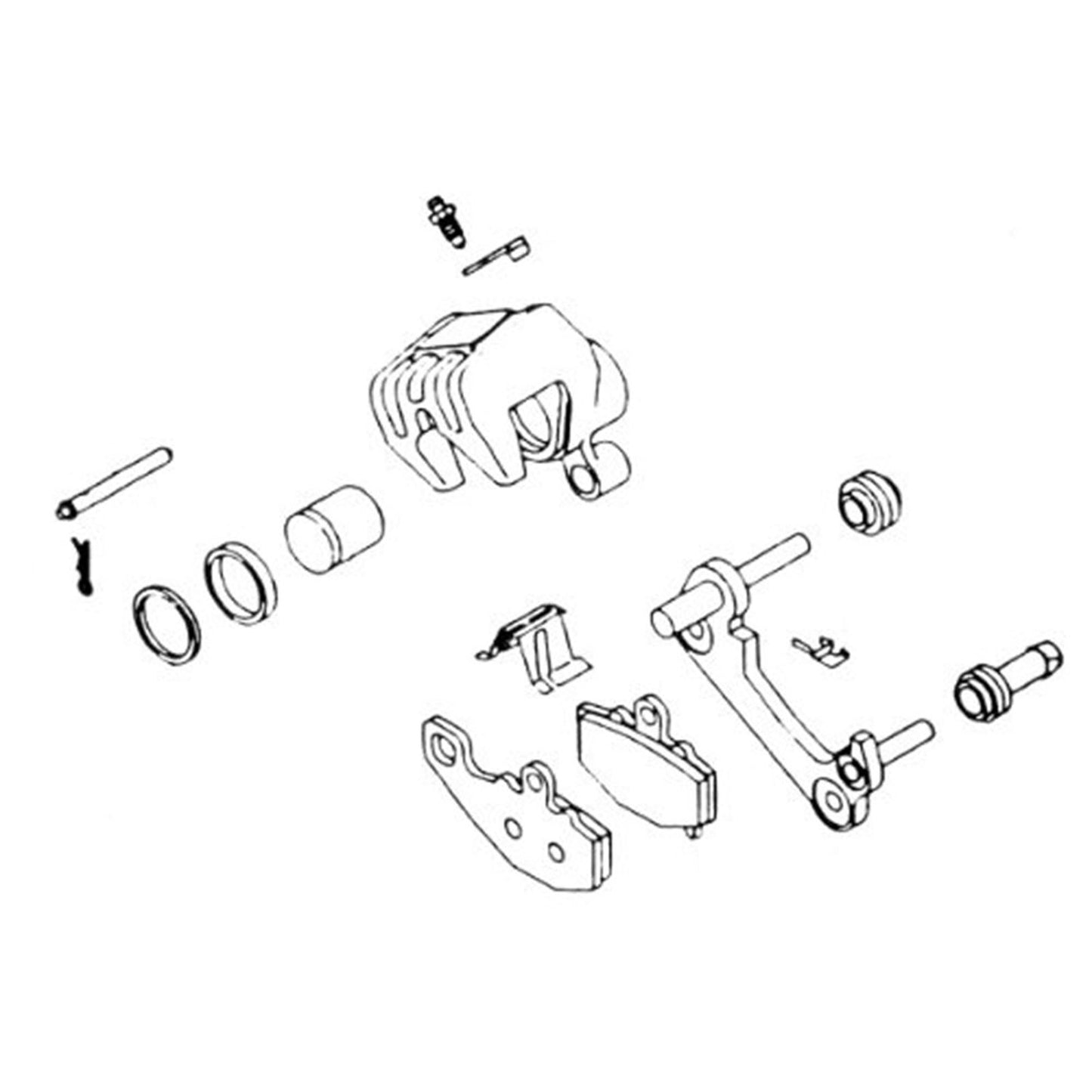 K&L Brake Caliper Rebuild Kit 32-1182_556975
