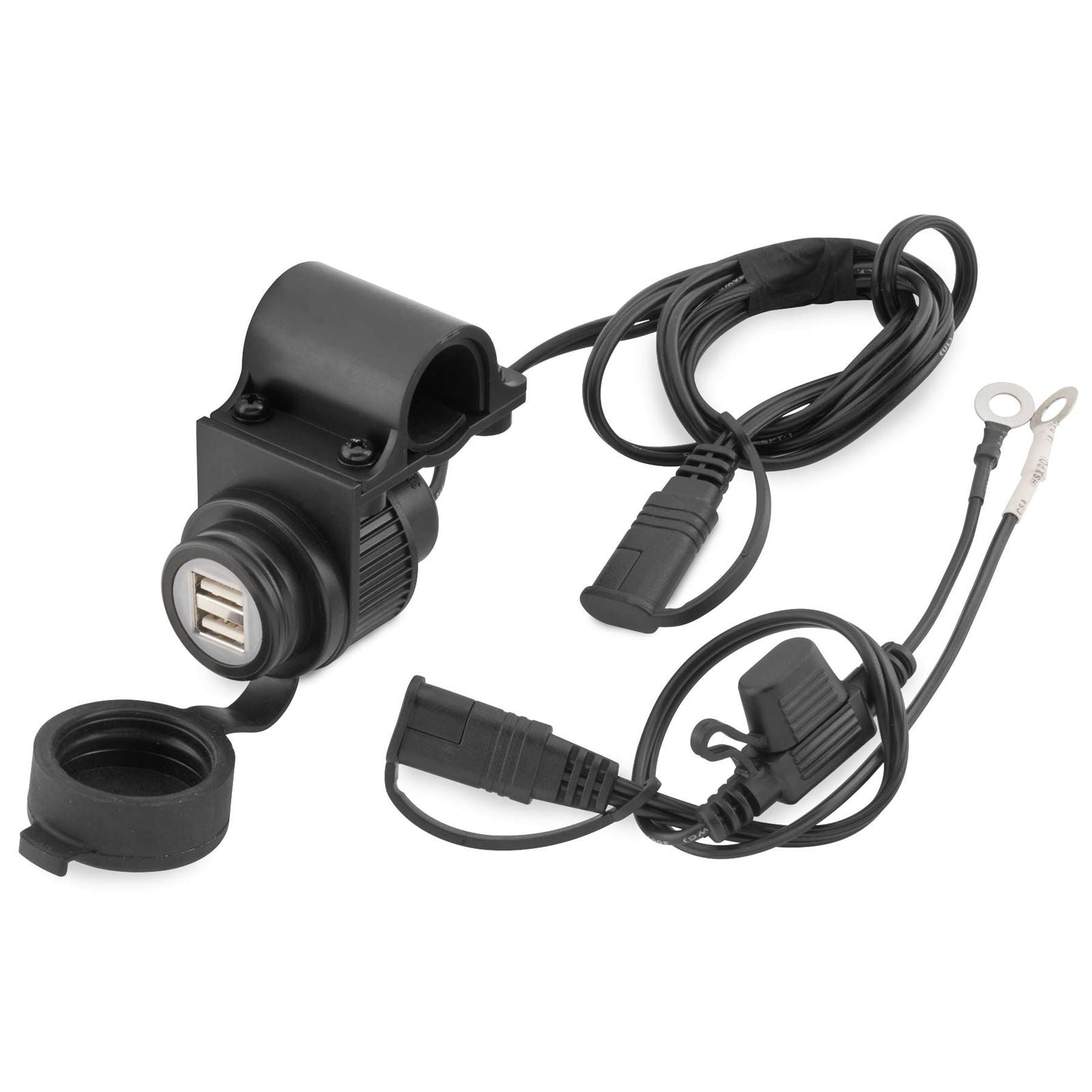 BikeMaster Dual USB Port/Plug Charger TC-6613WU-SAE_36282