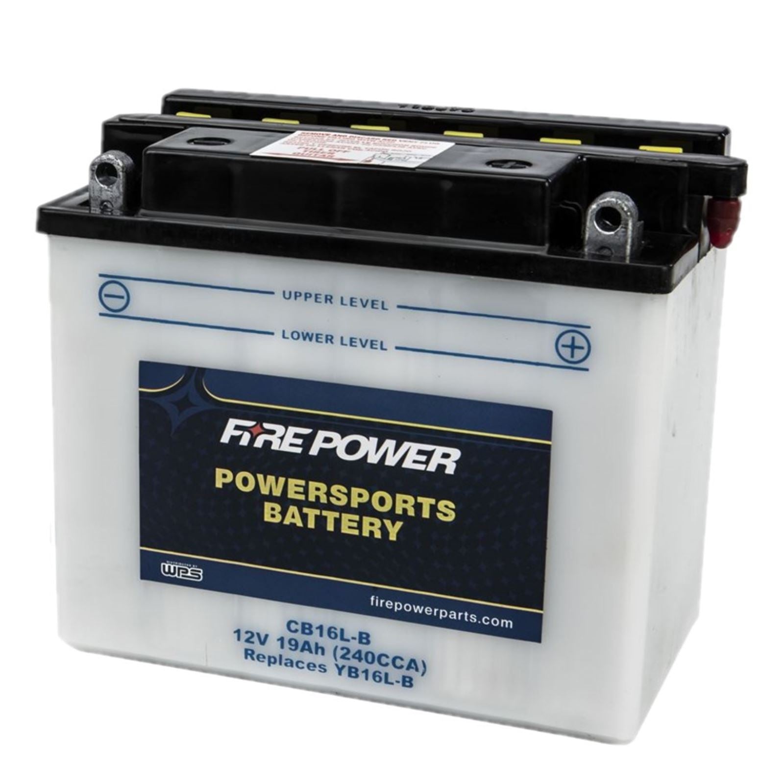 Fire Power Battery with Electrolyte CB16L-B - 12V Heavy Duty CB16L-B_1523945