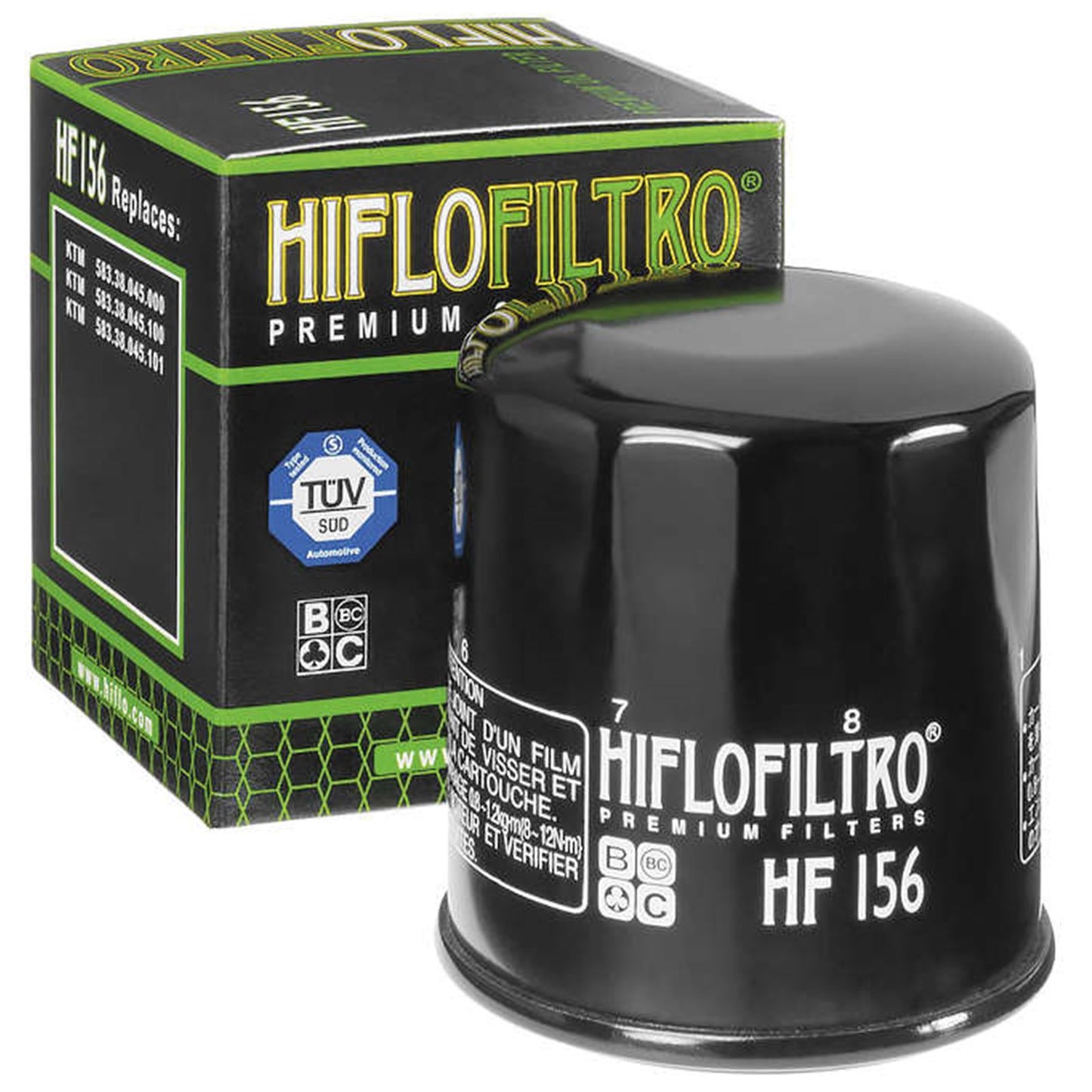Hiflofiltro Oil Filter [MPN: HF156]_36896
