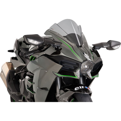 Puig Racing Windscreen - Smoke for Kawasaki  7631H_461122