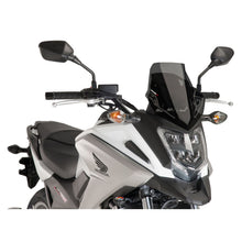 Puig Racing Windscreen - Dark Smoke for Honda NC700X 2016 [MPN: 8909F]_36997